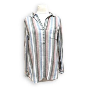 Sonoma Striped Pullover Blouse Small